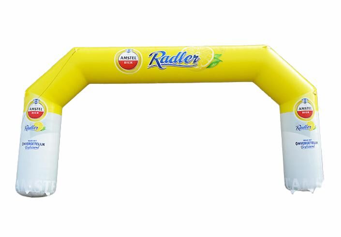 Op maat gemaakte reclame boog voor Amstel Radler maatwerk